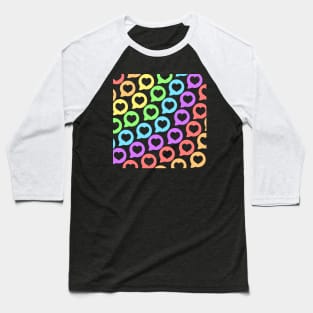 Rainbow Heart Speech Bubbles Baseball T-Shirt